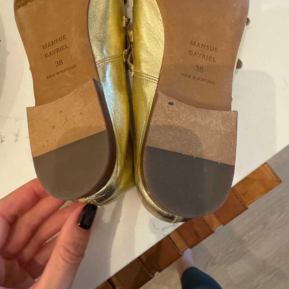 Mansur Gavriel Square Toe Ballet Flat - image 4